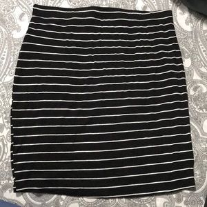 Striped skirt